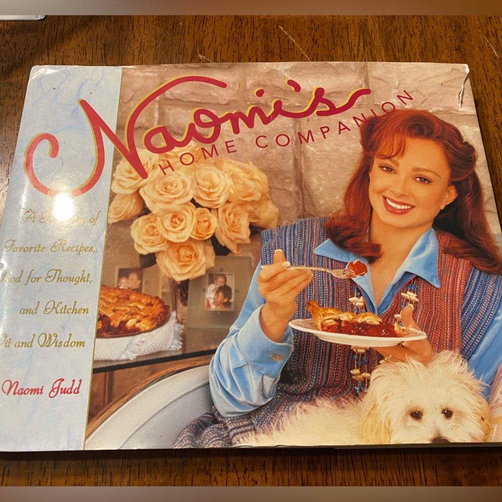 Naomi's Home Companion cookbook Book. Hardcover.